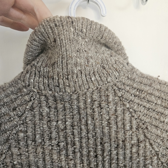 Vintage Wool Zip-Up Sweater - Picture 5 of 14